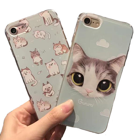 Cat Print Phone Case