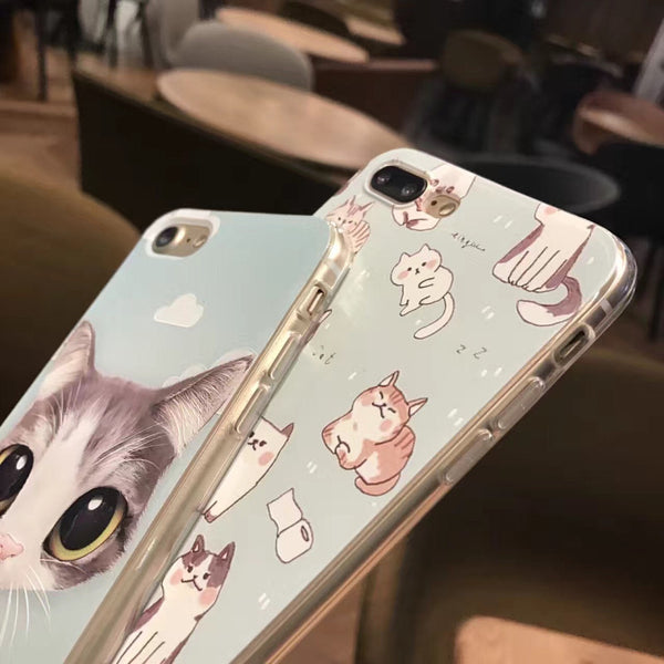 Cat Print Phone Case