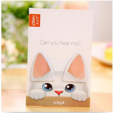 Cat Ear Post It Note