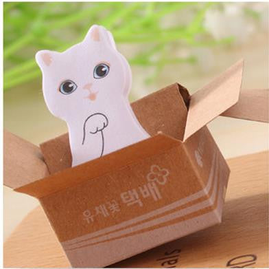 Tiny Cat Post Note Tabs
