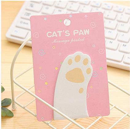 Cat Paw Planner Post Note Tabs