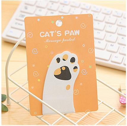 Cat Paw Planner Post Note Tabs
