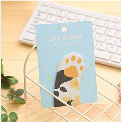 Cat Paw Planner Post Note Tabs