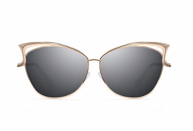 Gold Cat Eye Sunglasses
