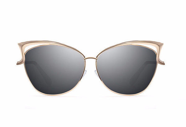 Gold Cat Eye Sunglasses