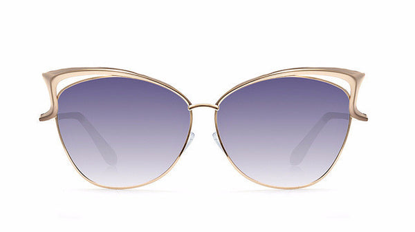 Gold Cat Eye Sunglasses