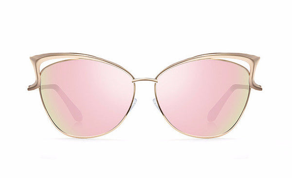 Gold Cat Eye Sunglasses