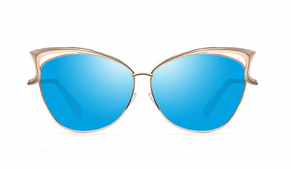 Gold Cat Eye Sunglasses