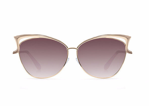 Gold Cat Eye Sunglasses