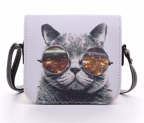Starry Eyes Cat Crossbody Bag