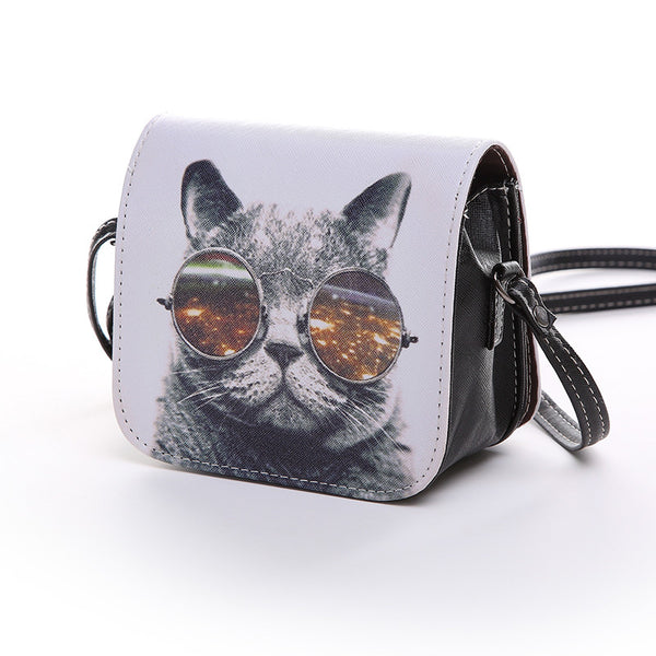 Starry Eyes Cat Crossbody Bag