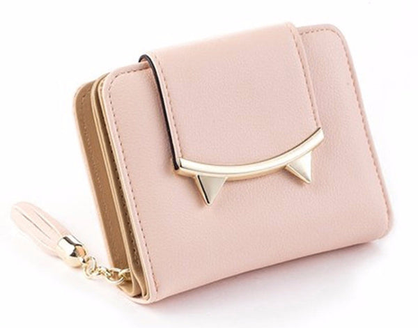 Fold Over Cat Wallet