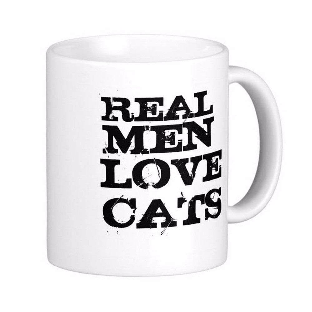 Real Men Love Cats Mug