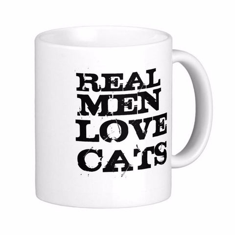 Real Men Love Cats Mug