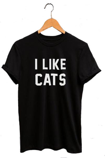 I LIKE CATS Tee