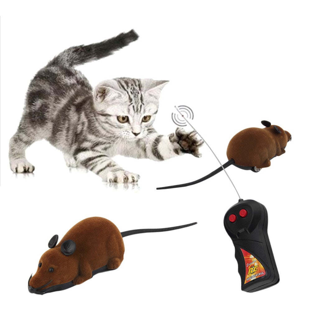 Remote Control Mouse Cat Toy