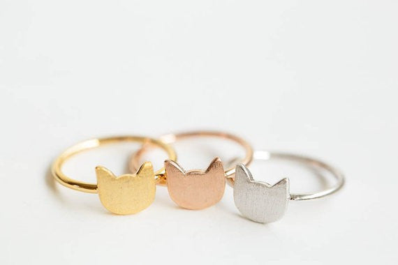 Olive Cat Ring