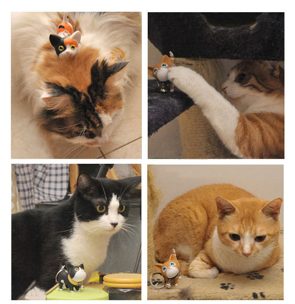 Kitten Charm Keychain