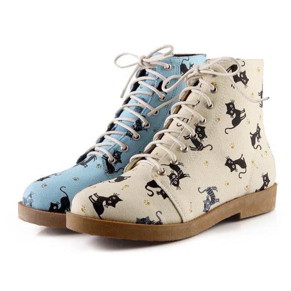 Cat Print Boots