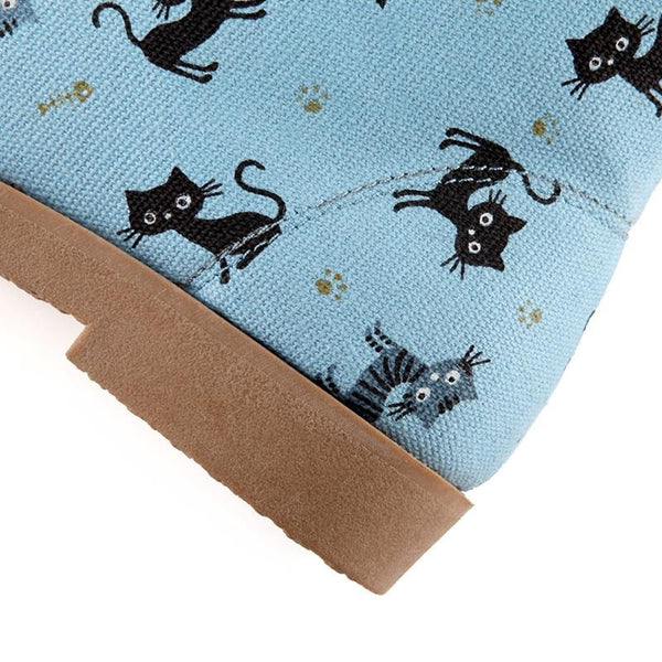 Cat Print Boots