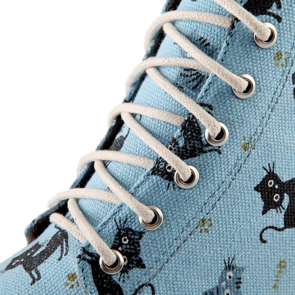 Cat Print Boots