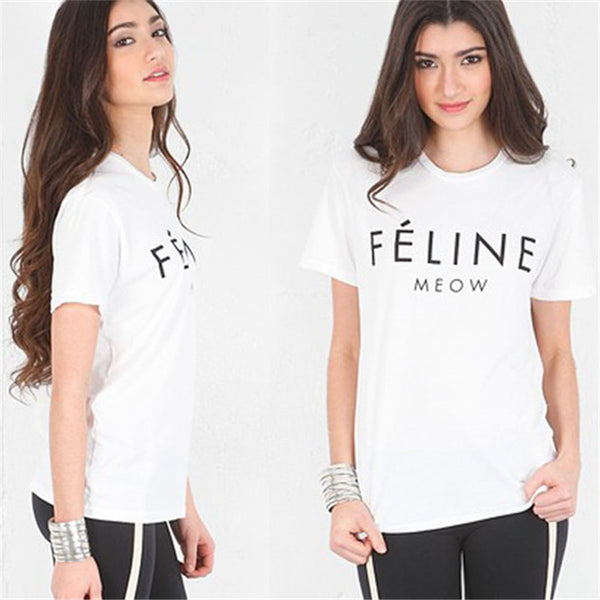 Feline Meow Tee