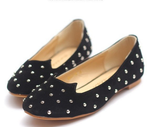 Studded Cat Ear Flats