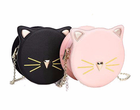 Round Crossbody Cat Bag