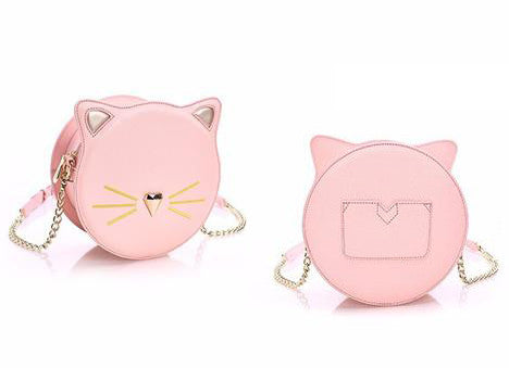 Round Crossbody Cat Bag