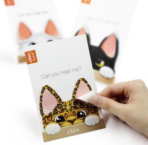 Cat Ear Post It Note