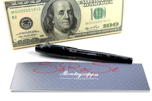 Rollerball Montegrappa Bang Bang Edelstahl Rhutenium schwarz Art.-Nr. ISFOERLC